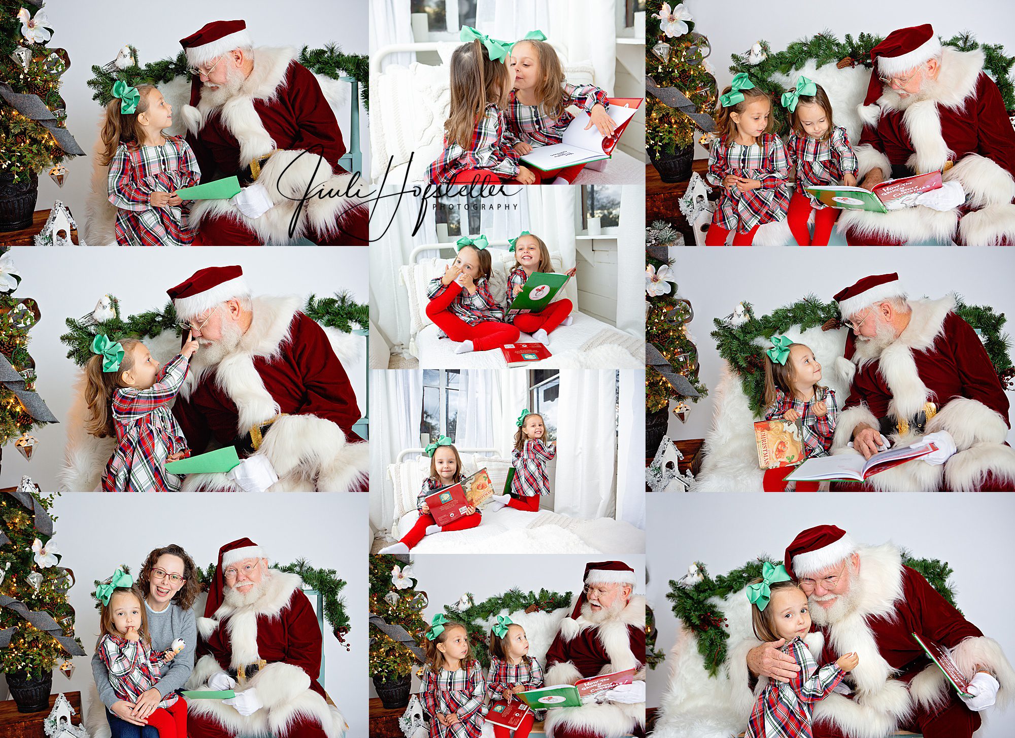 Santa Sessions Pensacola Santa Santa Minis Santa Santa Photographer Santa Studio Minis